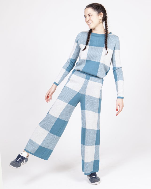 JERSEY VICHY AZUL - Imagen 5
