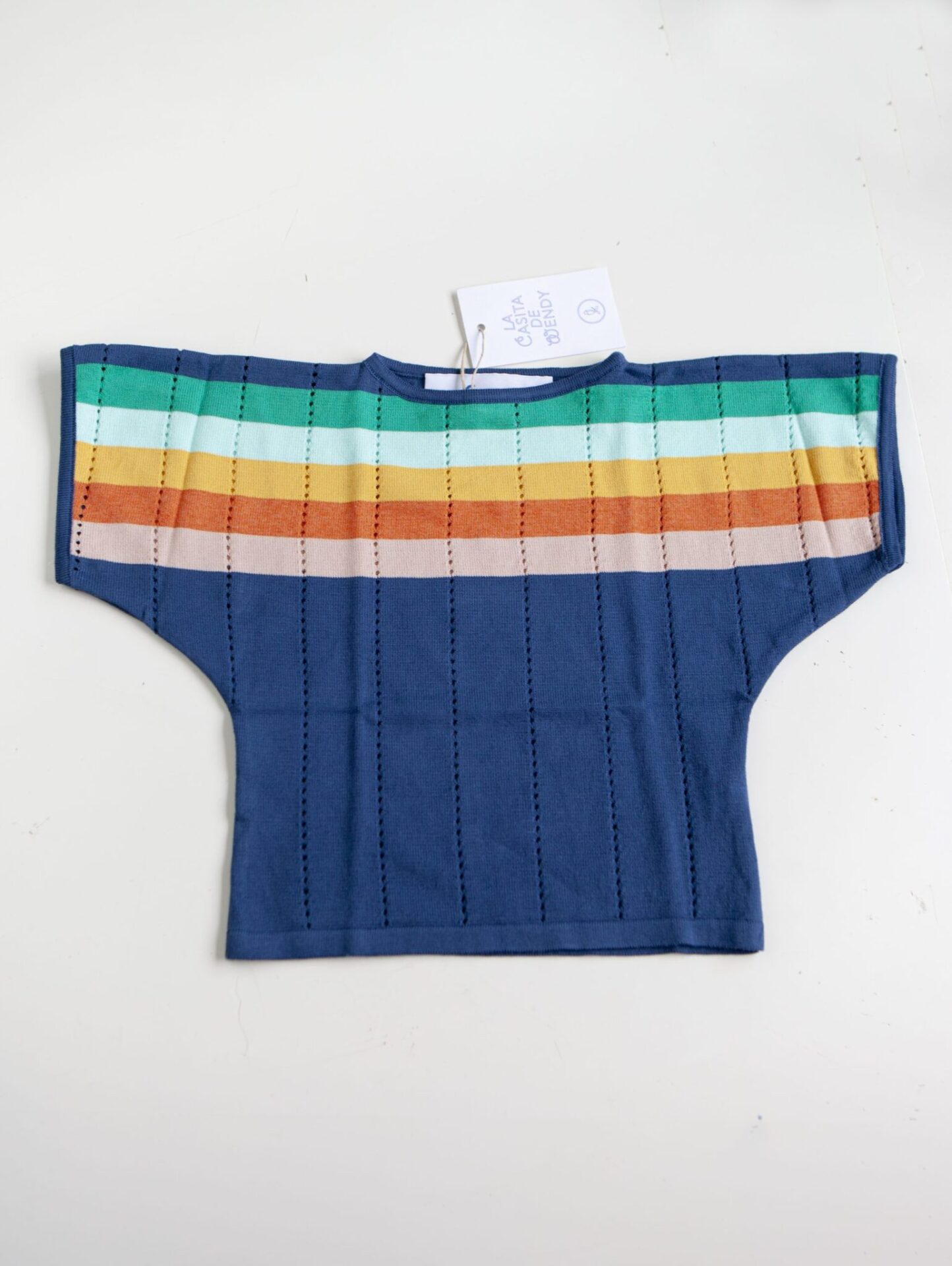 TOP RAINBOW azul - La casita de WendyLa casita de Wendy