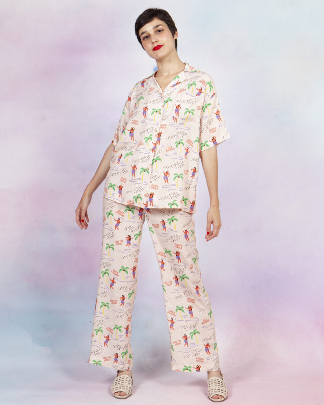 CAMISA "FREE THE COCOS" ROSA - Imagen 6