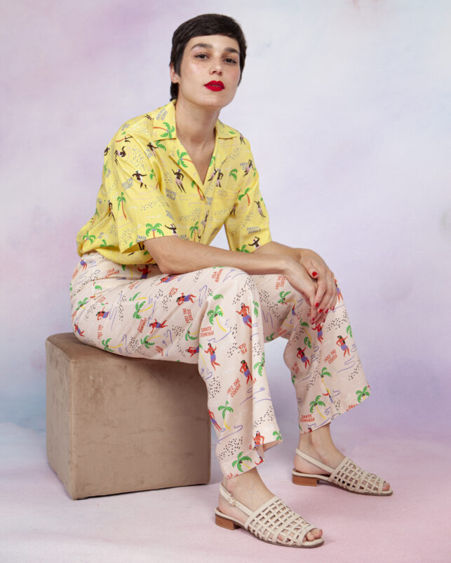 CAMISA  "FREE THE COCOS" AMARILLA - Imagen 6