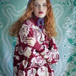 Jersey blanket granate Image