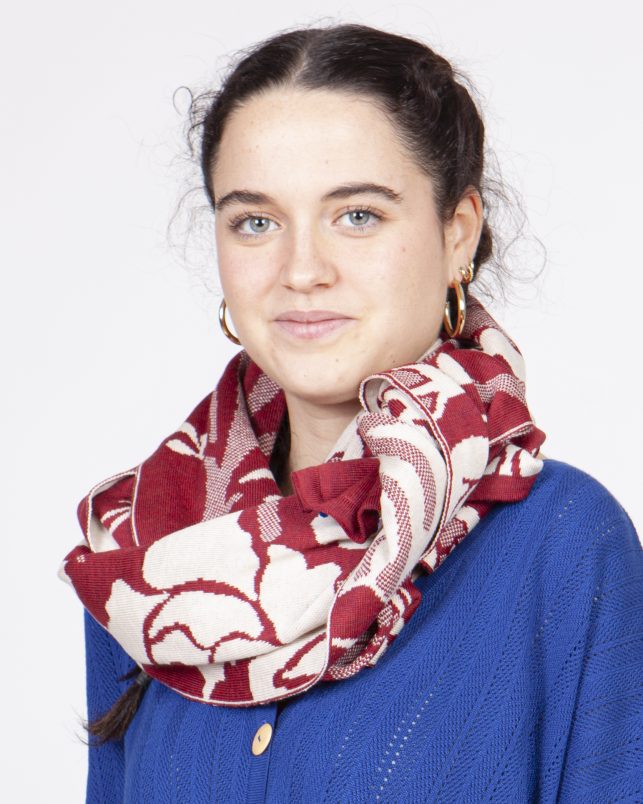 Bufanda rose granate - Imagen 4