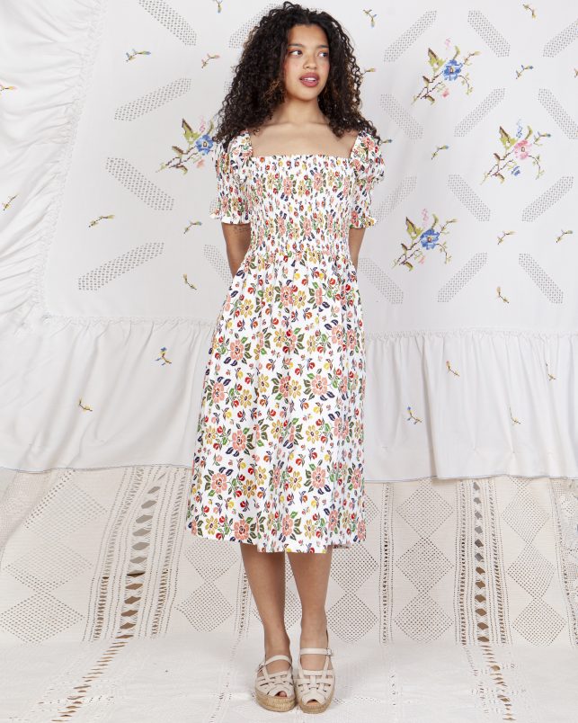 vestido nido cross-stitch - Imagen 2