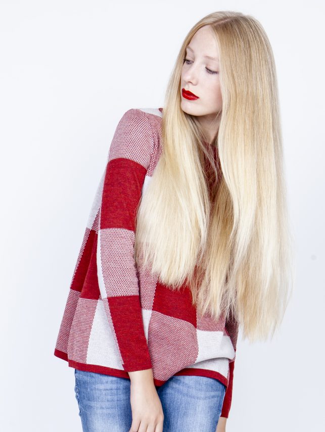 Jersey vichy rojo - Imagen 2