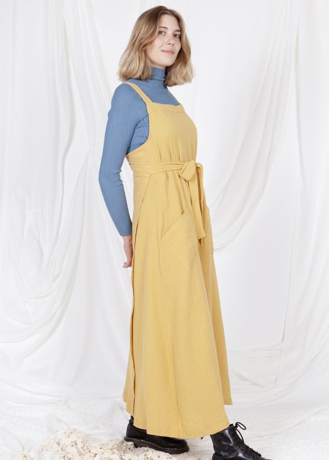 DELANTAL YELLOW LONG