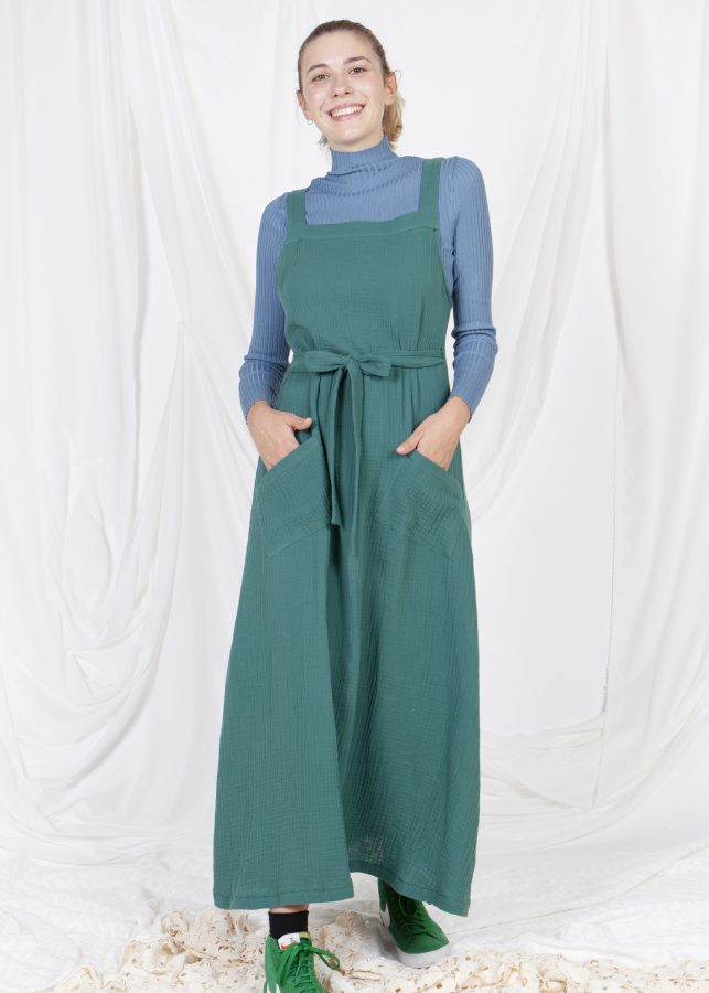 DELANTAL VERDE LONG - Imagen 2