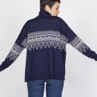 Jersey jacquard azul - Imagen 4