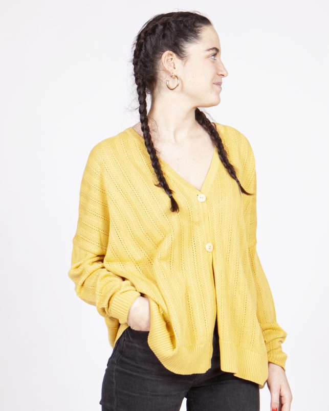 CHAQUETA LABOR AMARILLA - Imagen 2