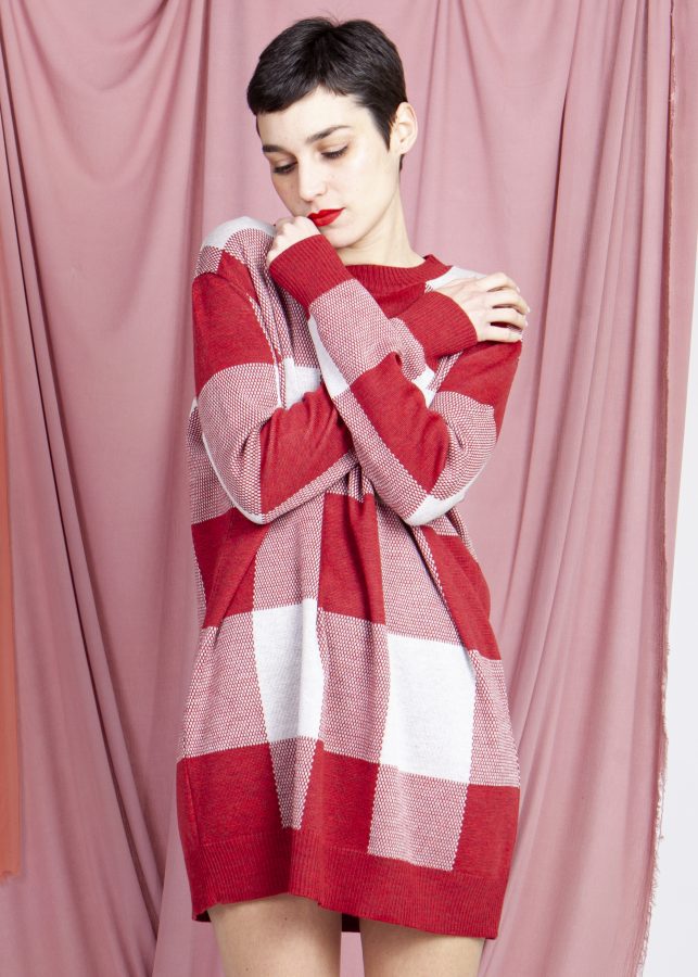 VESTIDO VICHY RED