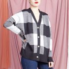CHAQUETA VICHY NEGRO