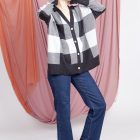 CHAQUETA VICHY NEGRO - Imagen 4