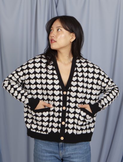 chaqueta love black