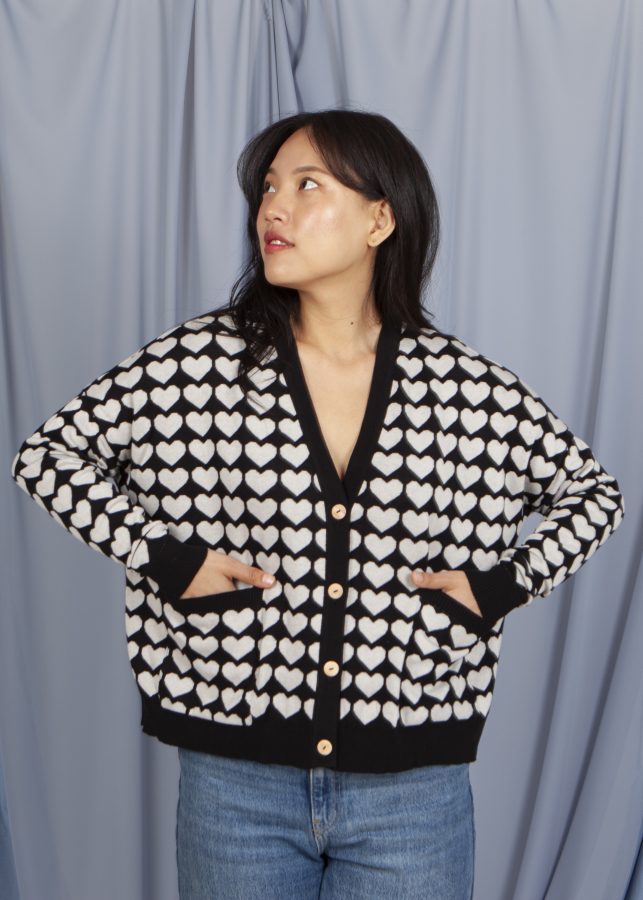 chaqueta love black