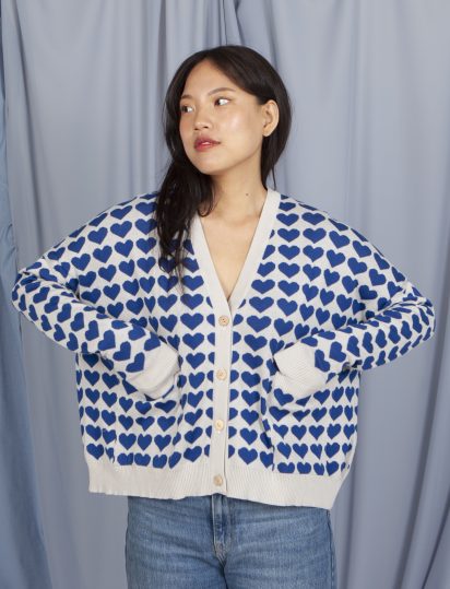 chaqueta love blue