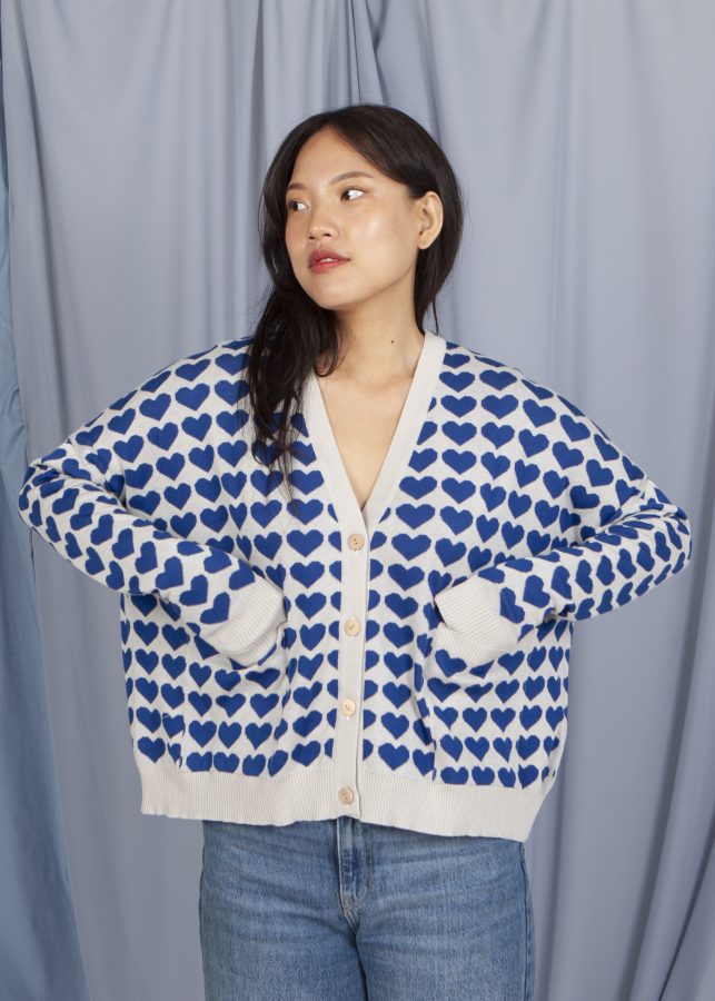 chaqueta love blue