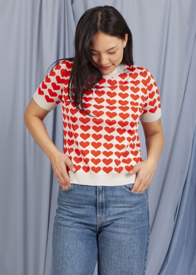 top love red
