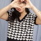chaleco love black - Imagen 2