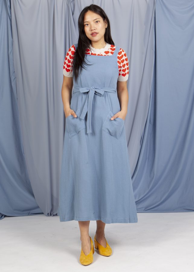 vestido delantal blue - Imagen 2