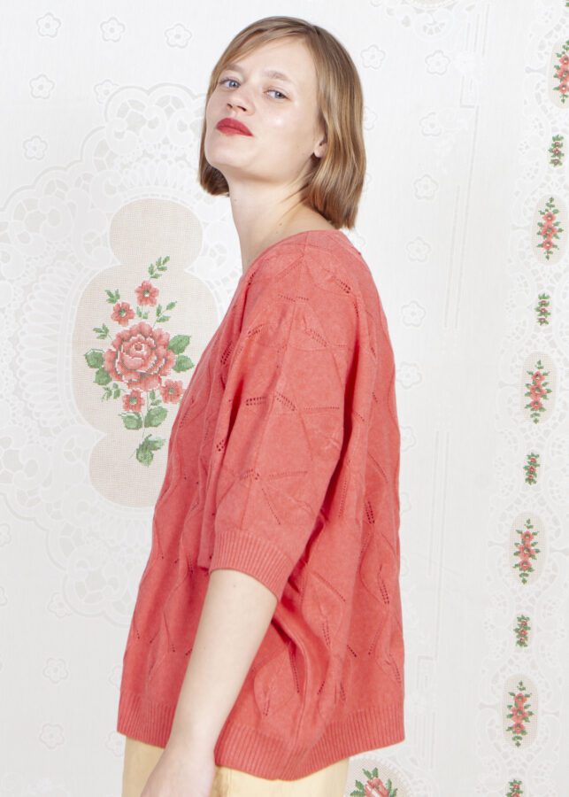 jersey espiga coral - Imagen 2