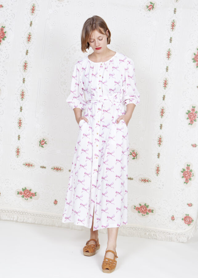 vestido lazo - Imagen 2
