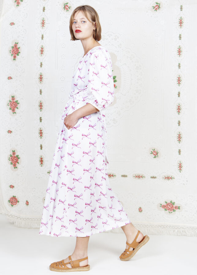 vestido lazo - Imagen 4
