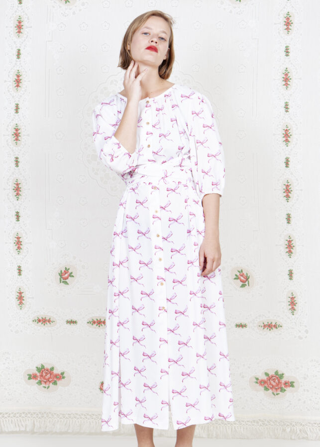 vestido lazo - Imagen 5