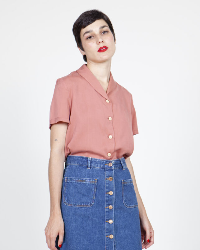 blusa pétalo
