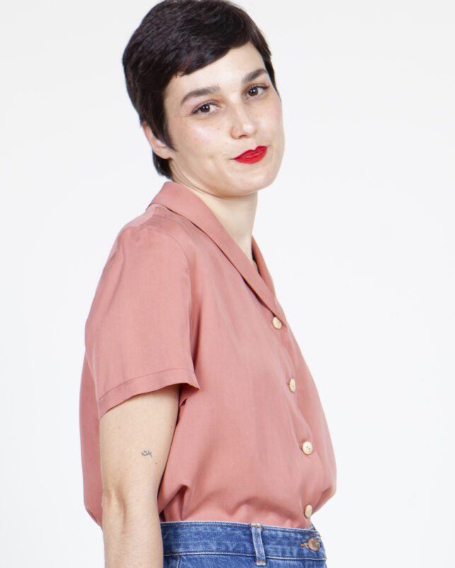 blusa pétalo - Imagen 3