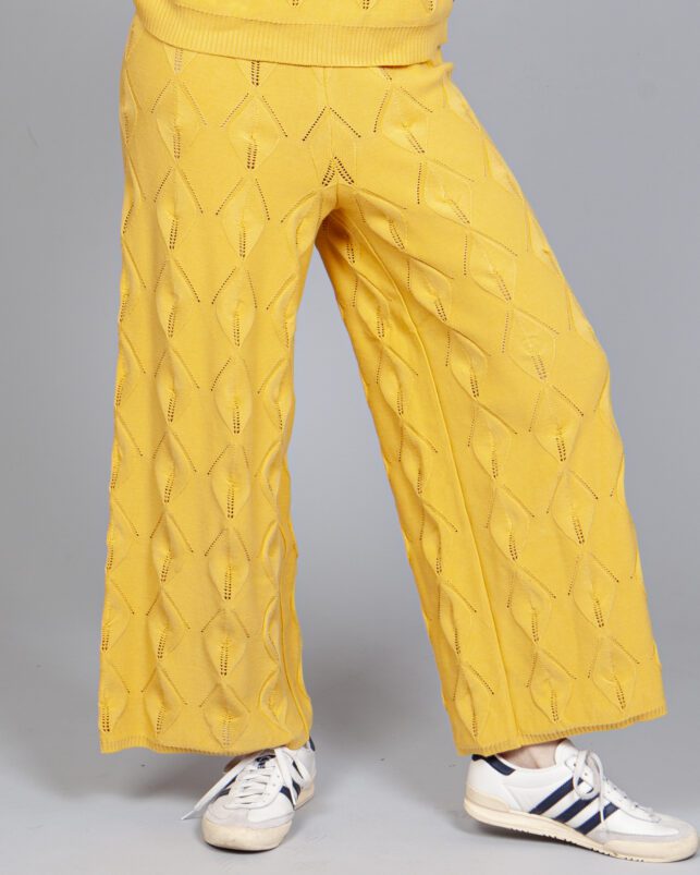 pantalón hojas yellow - Imagen 3