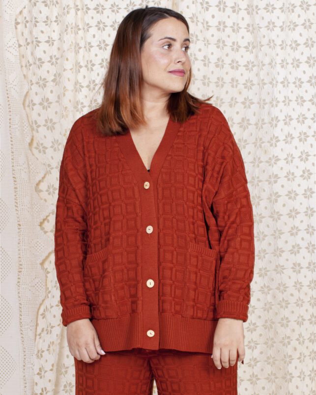 CARDIGAN TEJA SENCILLO - Imagen 2