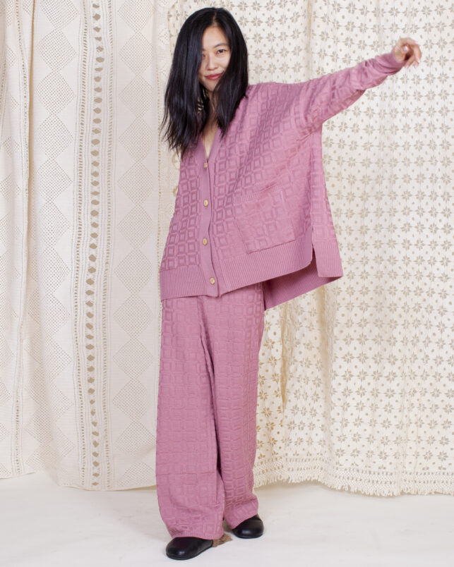 cardigan sencillo pink - Imagen 3