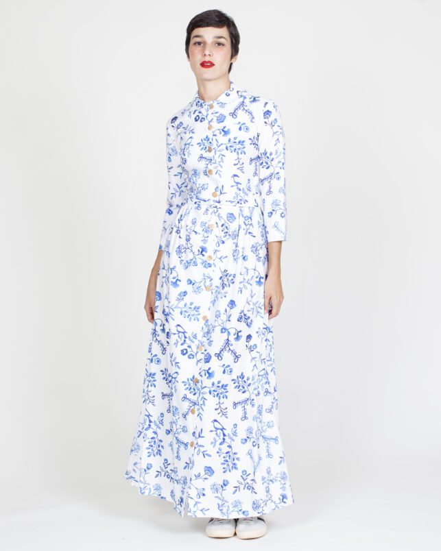 camisero largo porcelain