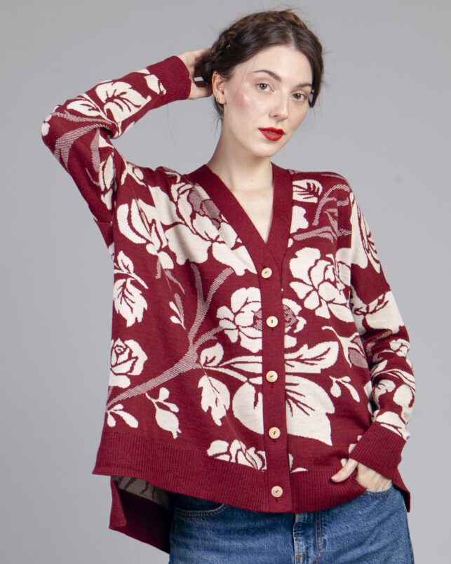 chaqueta rose granate - Imagen 2
