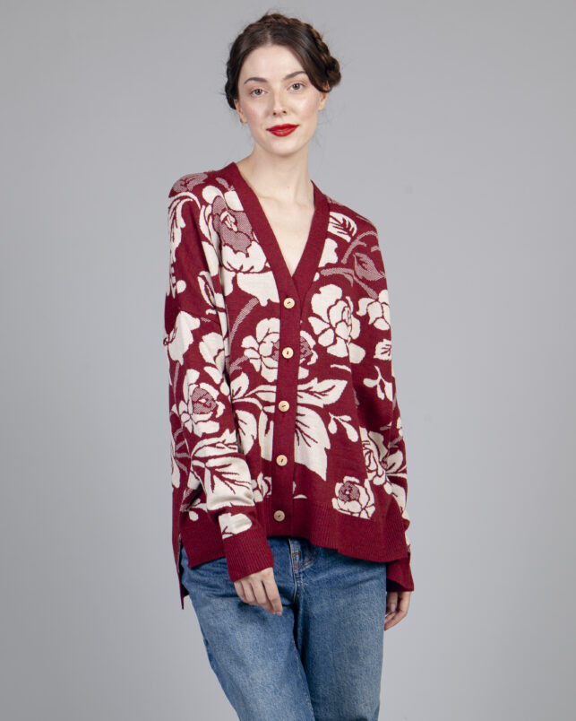 chaqueta rose granate - Imagen 3