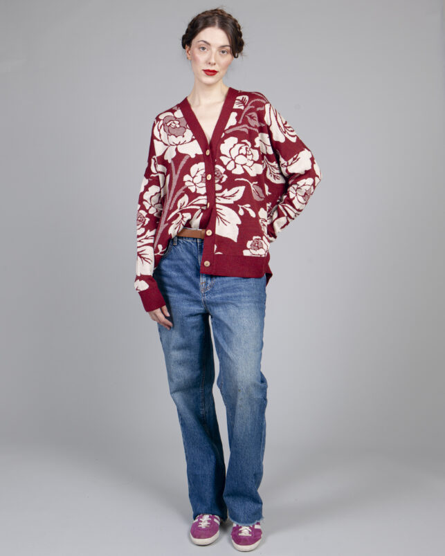 chaqueta rose granate - Imagen 5
