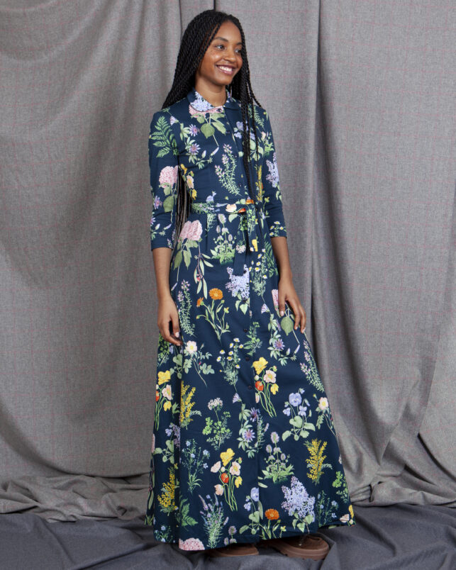 Vestido ramillete