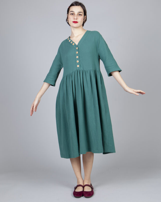 VESTIDO VERDE