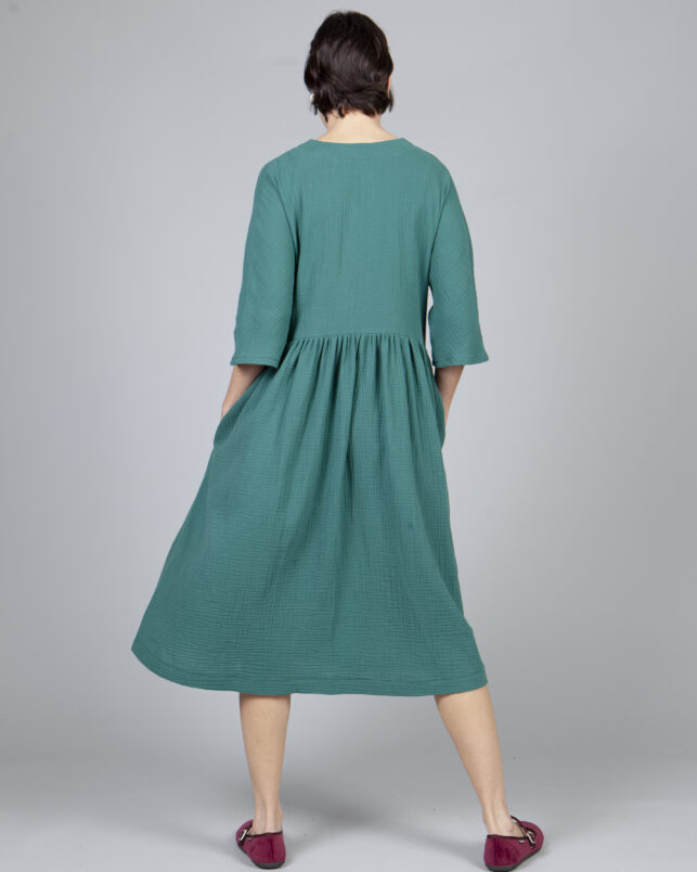 VESTIDO VERDE - Imagen 4