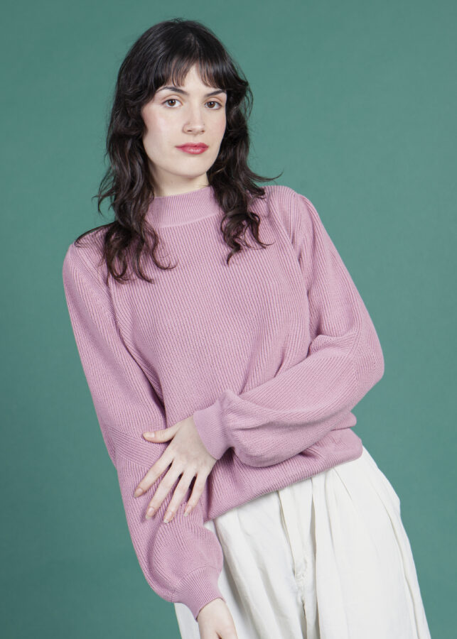 Jersey mina malva - Imagen 4