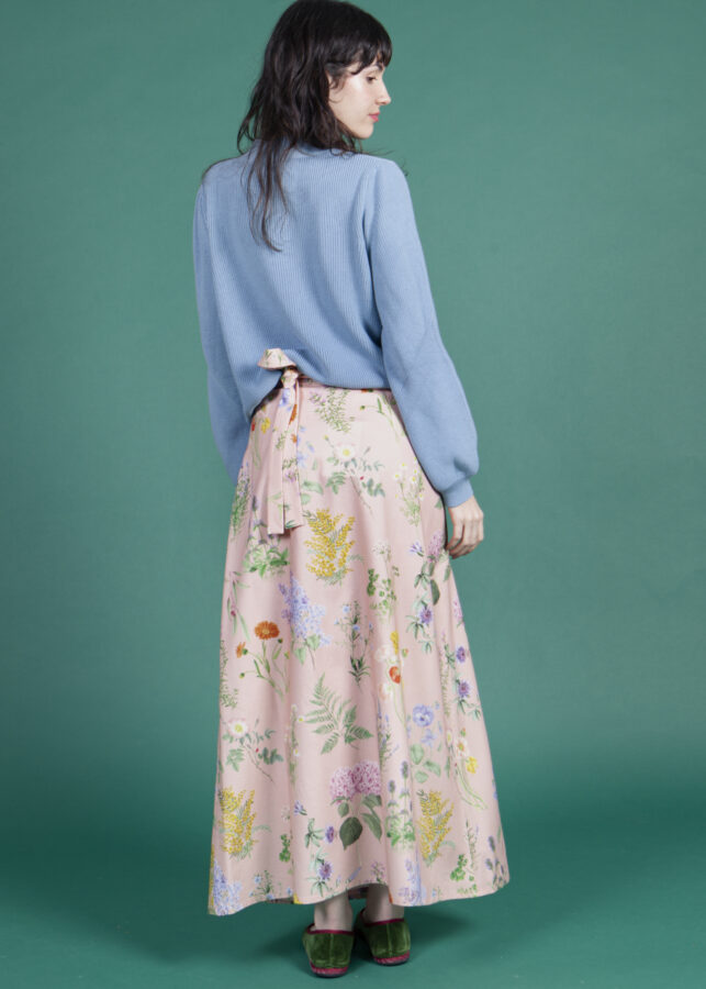 Falda ramillete rosa - Imagen 4