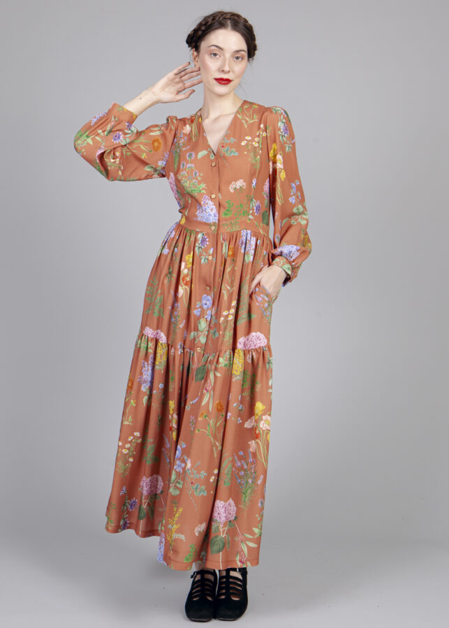 vestido primavera clay