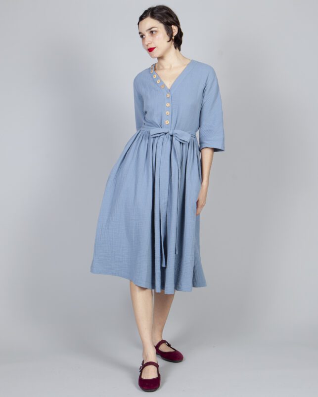 VESTIDO AZUL