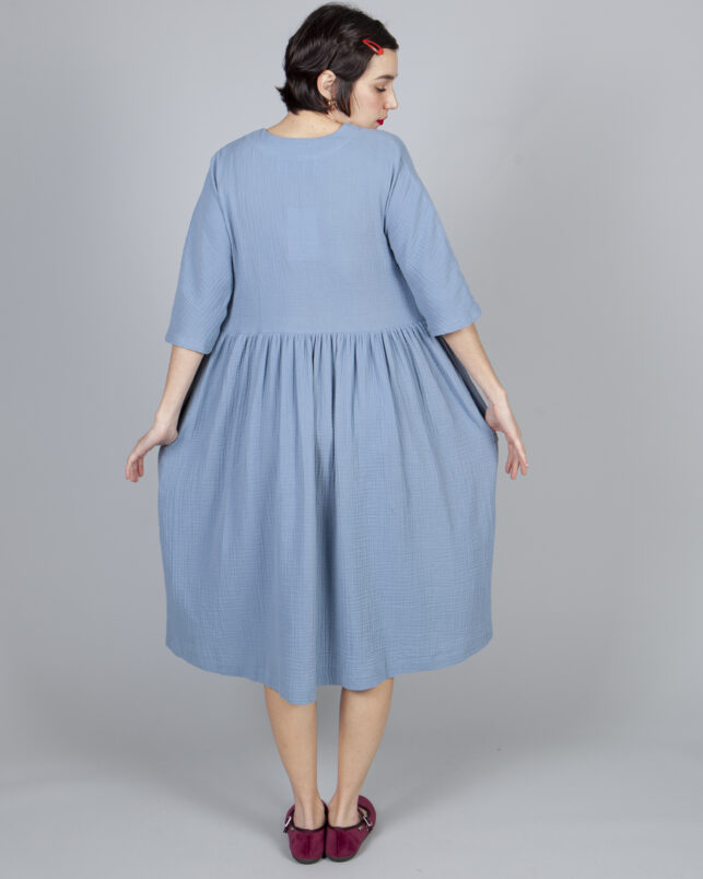 VESTIDO AZUL - Imagen 2