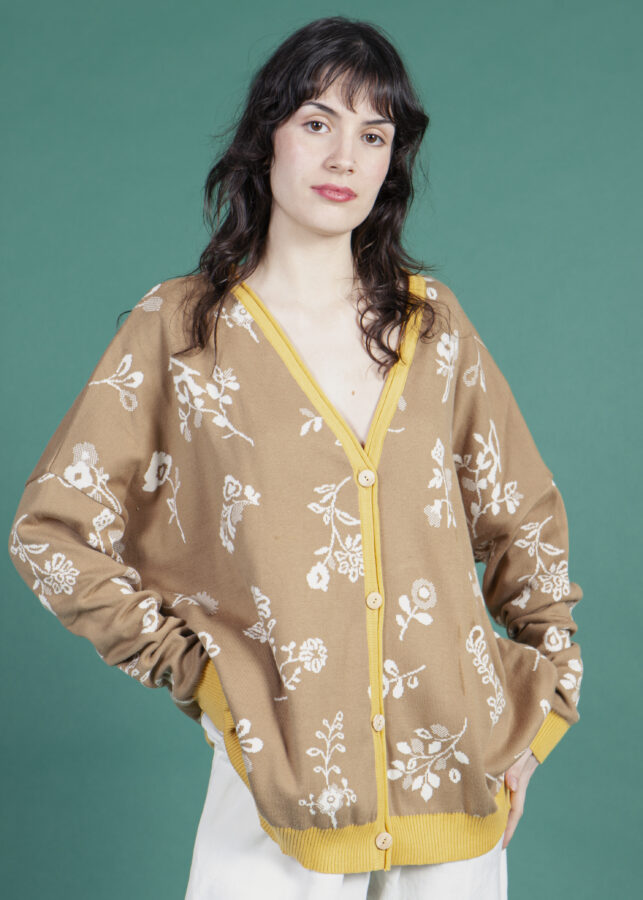 CHAQUETA PORCELAIN BEIGE - Imagen 3
