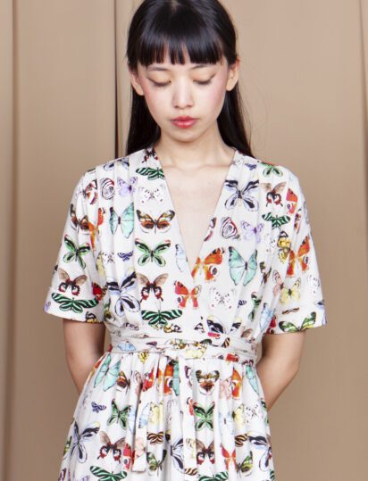 vestido BUTTERFLY