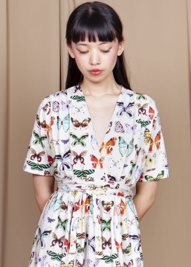 vestido BUTTERFLY