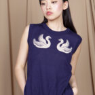 CHALECO cisnes navy - Imagen 2