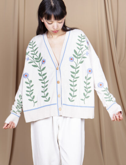 CHAQUETA RAMAS CRUDO