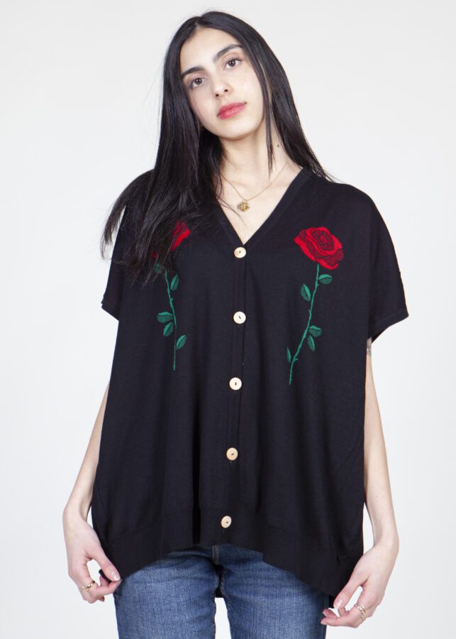 CHAQUETA ROSE BLACK