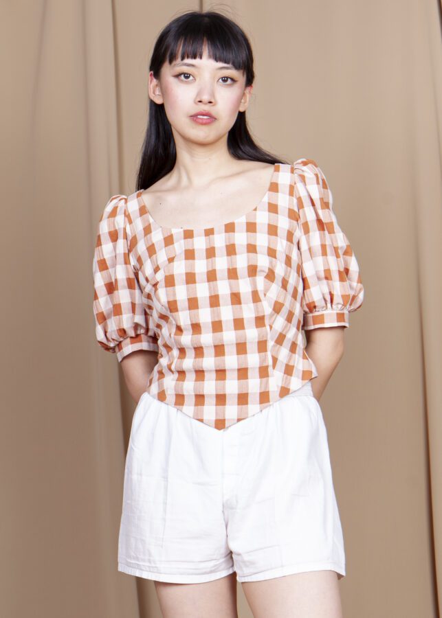 top vichy danza